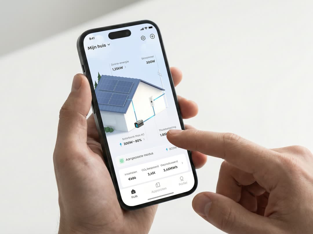 Anker app instellen