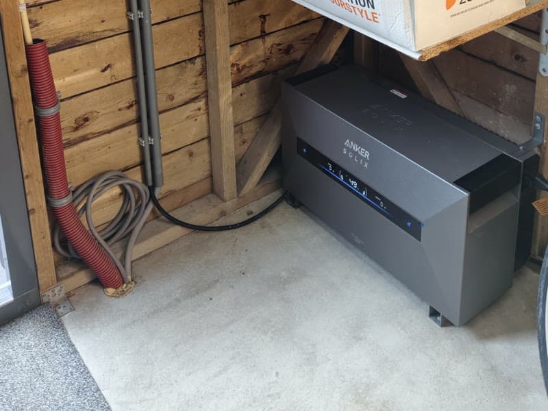 Anker SOLIX Solarbank Max AC thuisbatterij bij de klant.