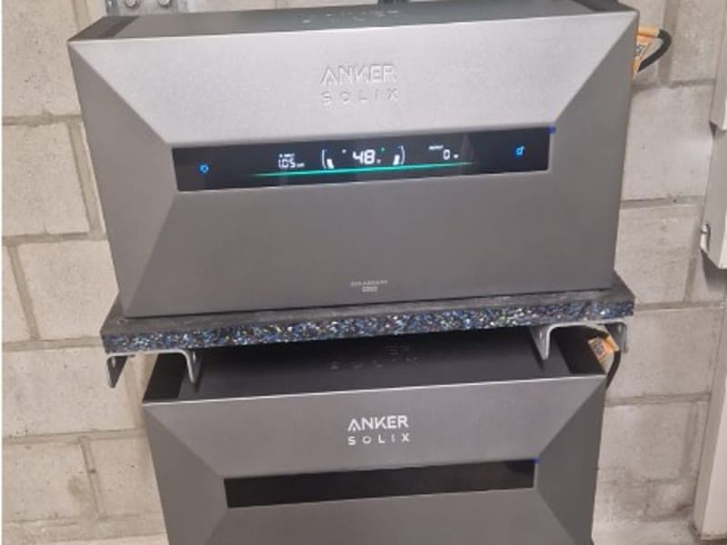 Anker SOLIX Solarbank Max AC thuisbatterijen bij de klant.